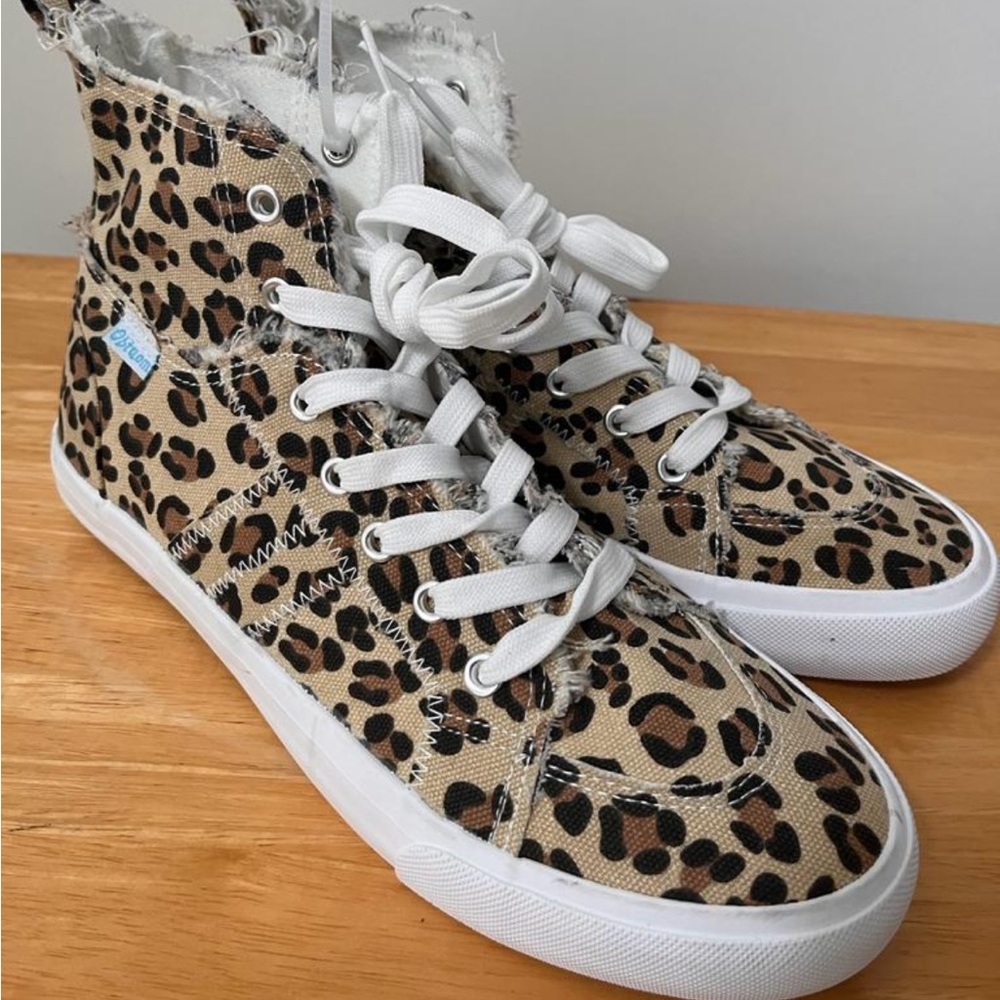 Leopard Print Sneakers
